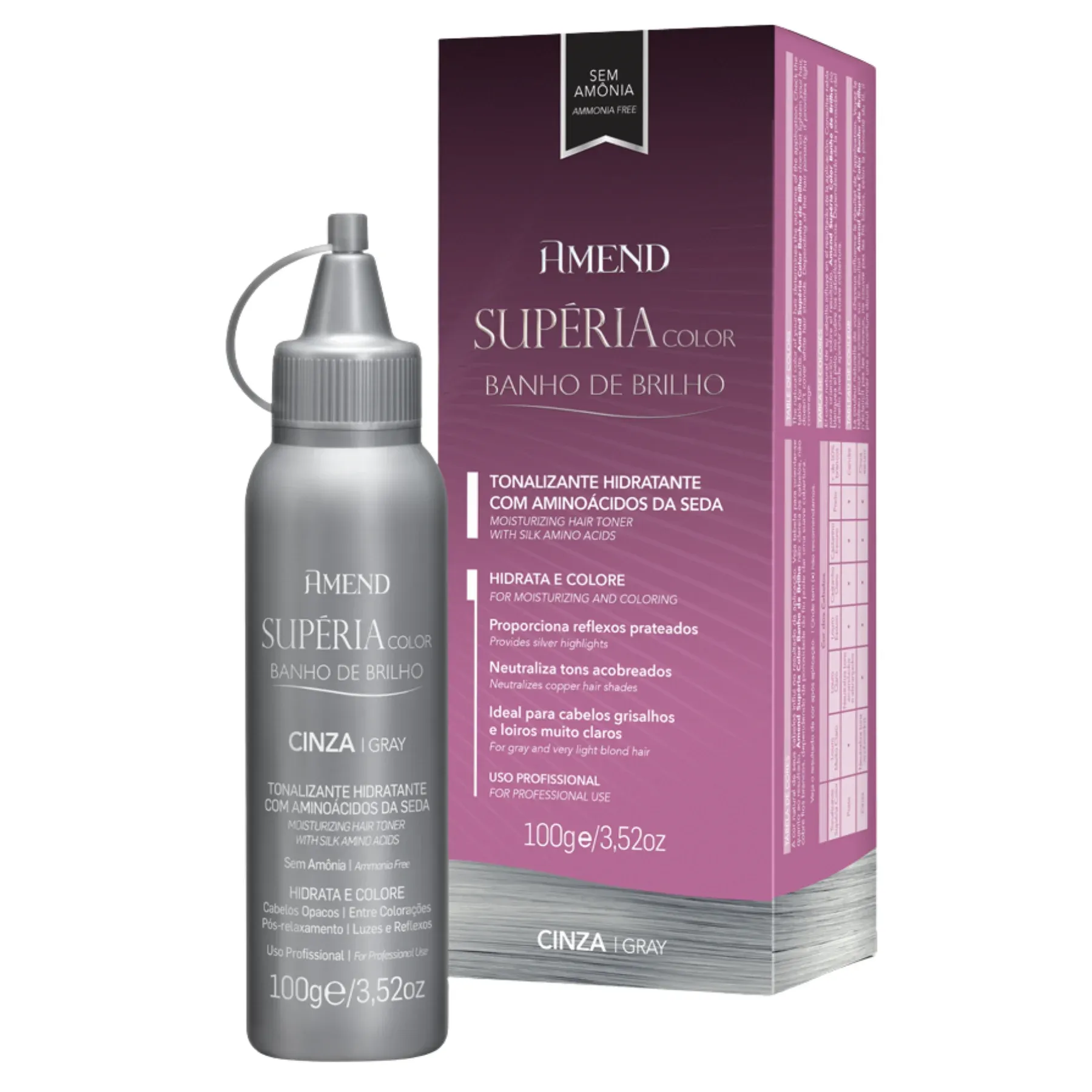 BANHO DE BRILHO CINZA